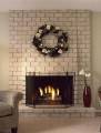 how to remove paint from a fireplace.